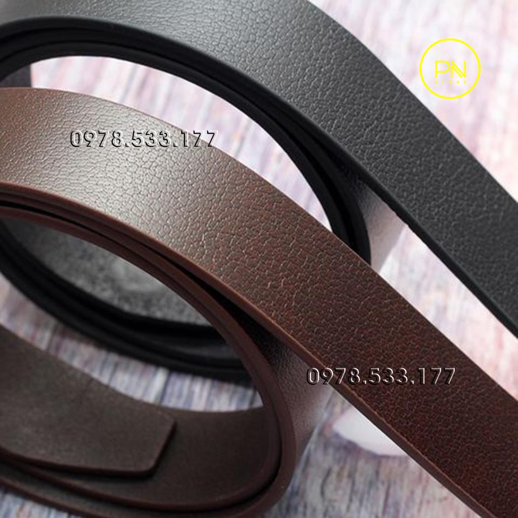 Thắt lưng nam da bò thật cao cấp (3.3cm) - PNM4K3505DN