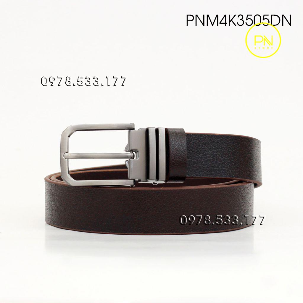 Thắt lưng nam da bò thật cao cấp (3.3cm) - PNM4K3505DN