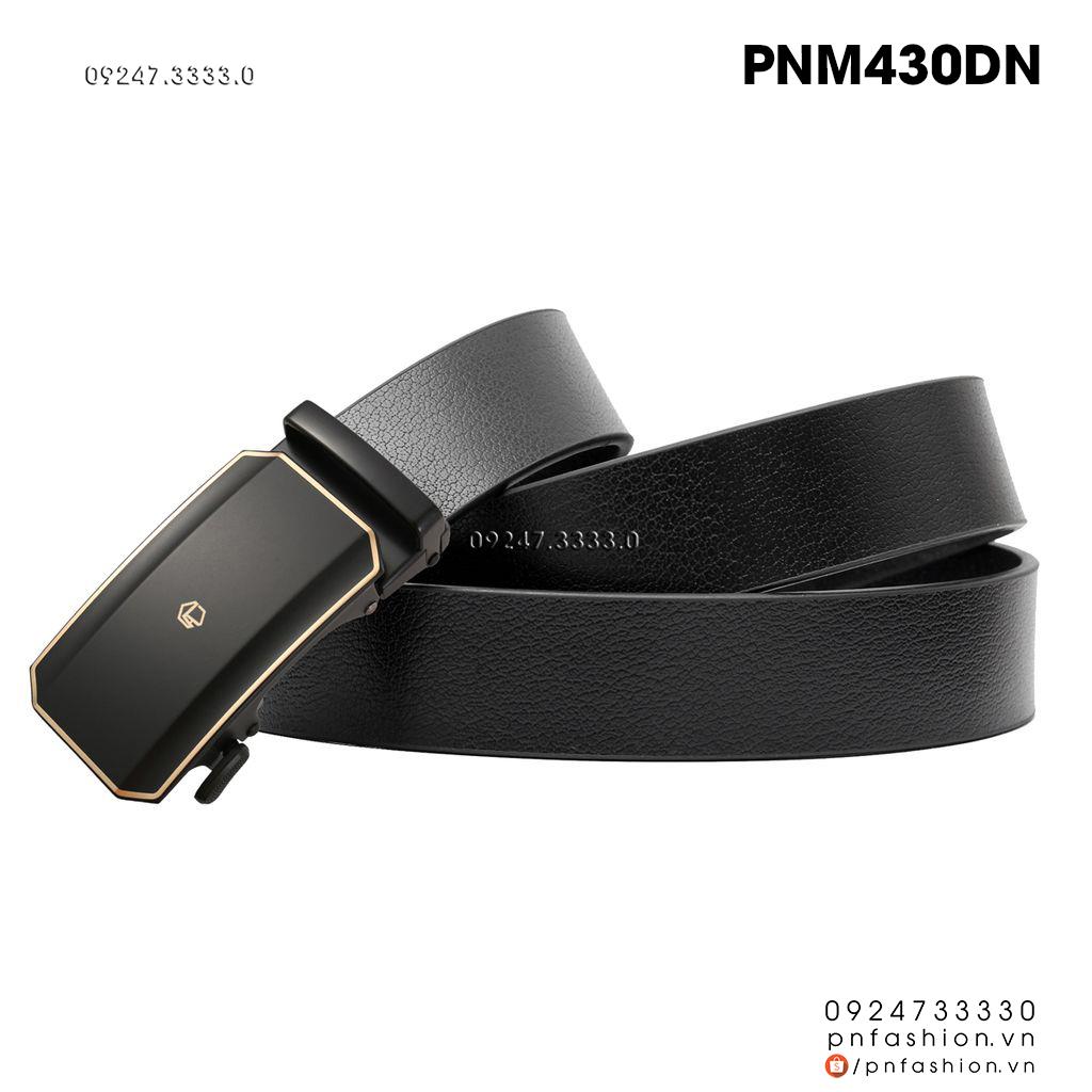 Thắt lưng nam da bò thật cao cấp (3.5cm) - PNM430DN