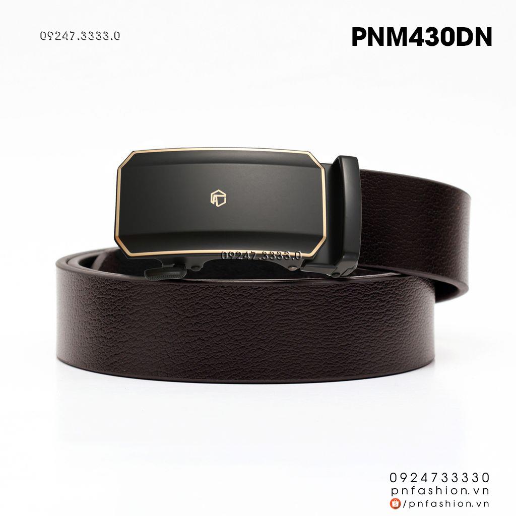 Thắt lưng nam da bò thật cao cấp (3.5cm) - PNM430DN