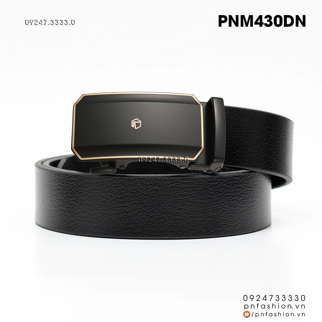 Thắt lưng nam da bò thật cao cấp (3.5cm) - PNM430DN