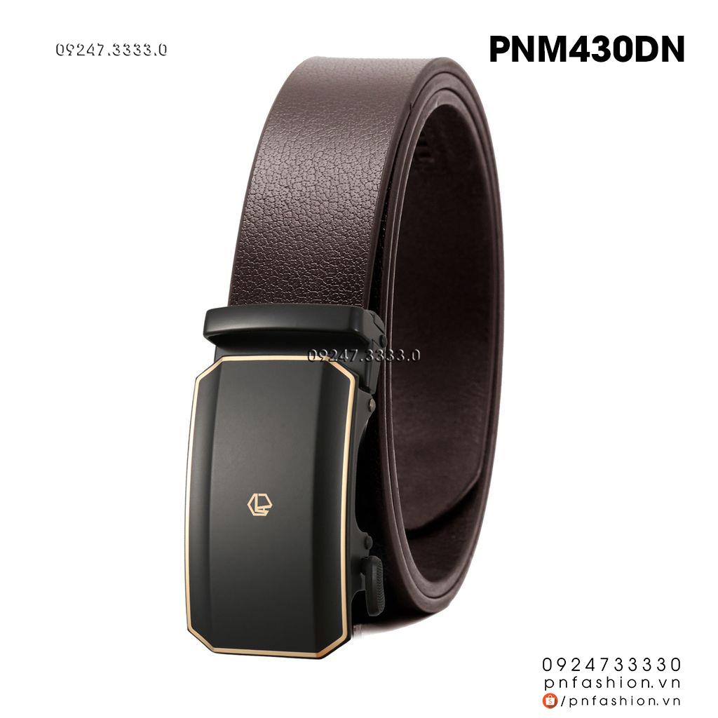 Thắt lưng nam da bò thật cao cấp (3.5cm) - PNM430DN