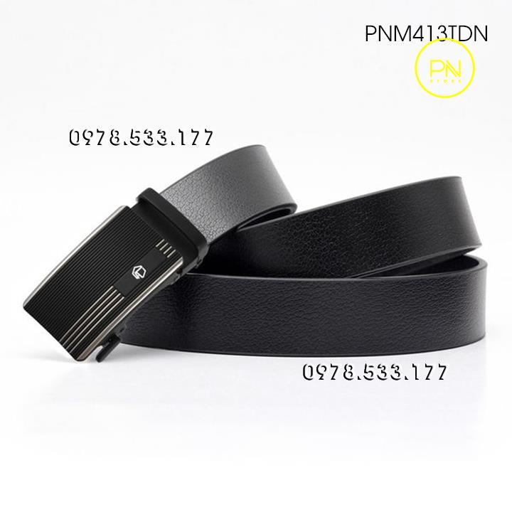 Thắt lưng nam da bò thật cao cấp - PNM413TDN