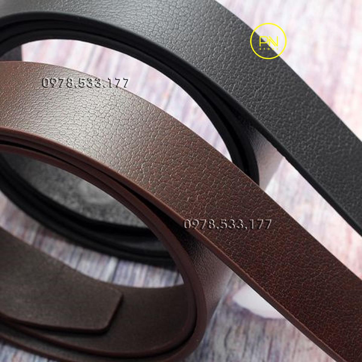 Thắt lưng nam da bò thật cao cấp - PNM413TDN