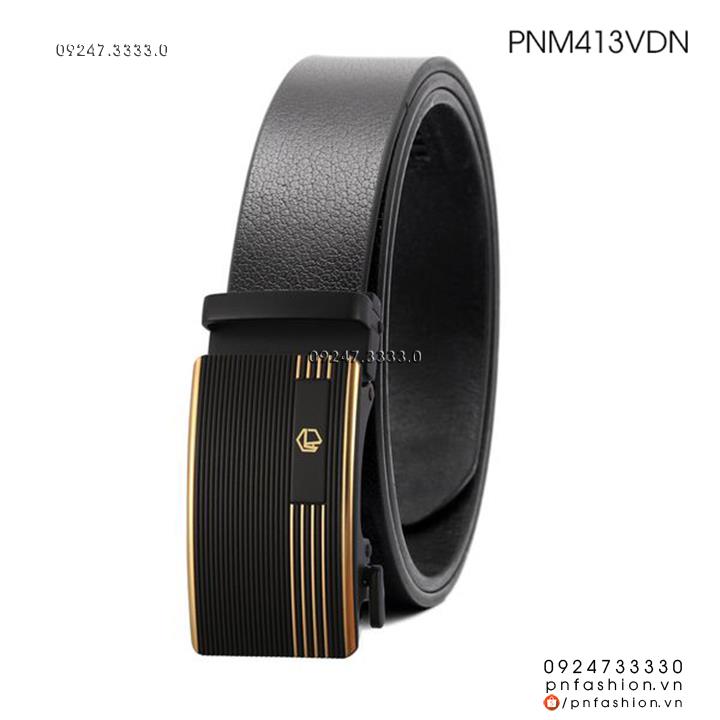 Thắt lưng nam da bò thật cao cấp - PNM413VDN