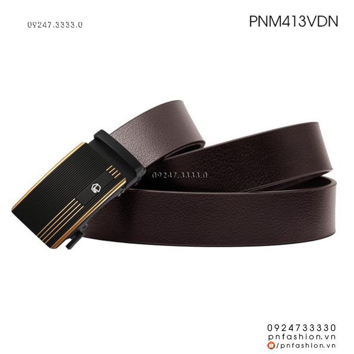 Thắt lưng nam da bò thật cao cấp - PNM413VDN