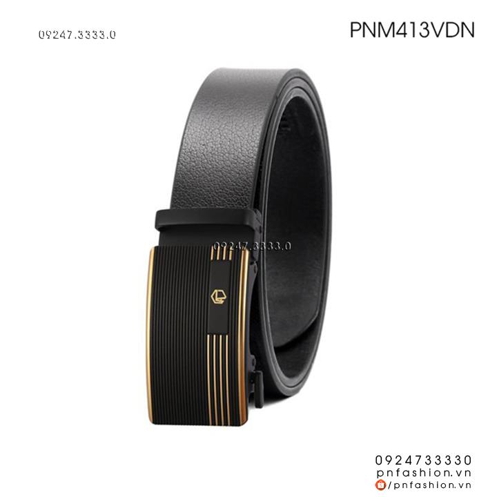 Thắt lưng nam da bò thật cao cấp - PNM413VDN