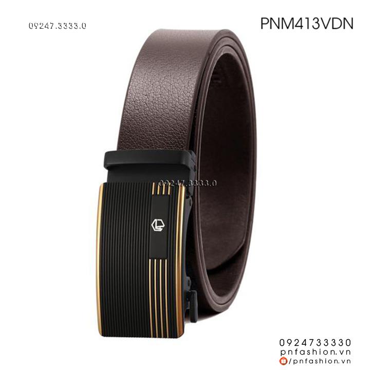 Thắt lưng nam da bò thật cao cấp - PNM413VDN