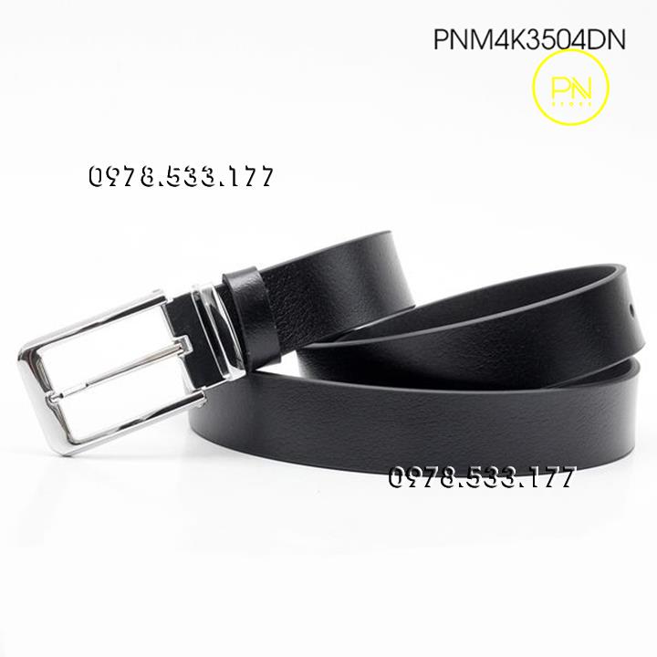 Thắt lưng nam da bò thật cao cấp (3.5cm) - PNM4K3504DN