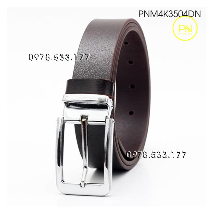Thắt lưng nam da bò thật cao cấp (3.5cm) - PNM4K3504DN