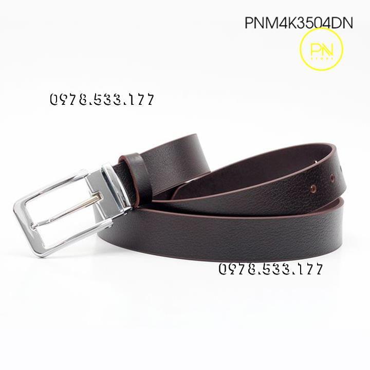 Thắt lưng nam da bò thật cao cấp (3.5cm) - PNM4K3504DN