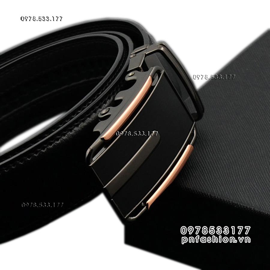 Thắt lưng nam da bò thật cao cấp - PNP103D