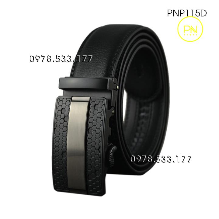 Thắt lưng nam da bò thật cao cấp - PNP115D