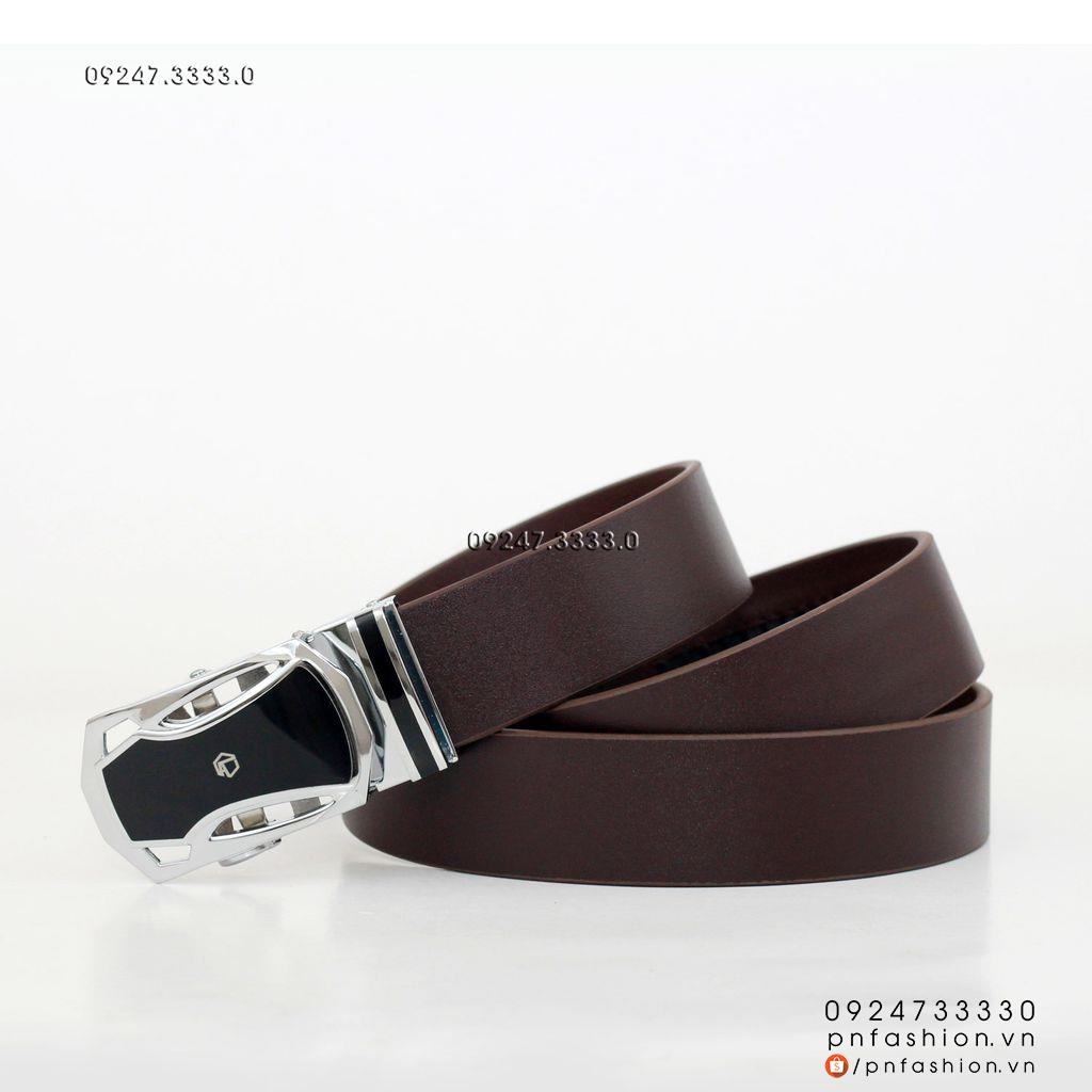 Thắt lưng nam da bò thật cao cấp - PNSM21TDN