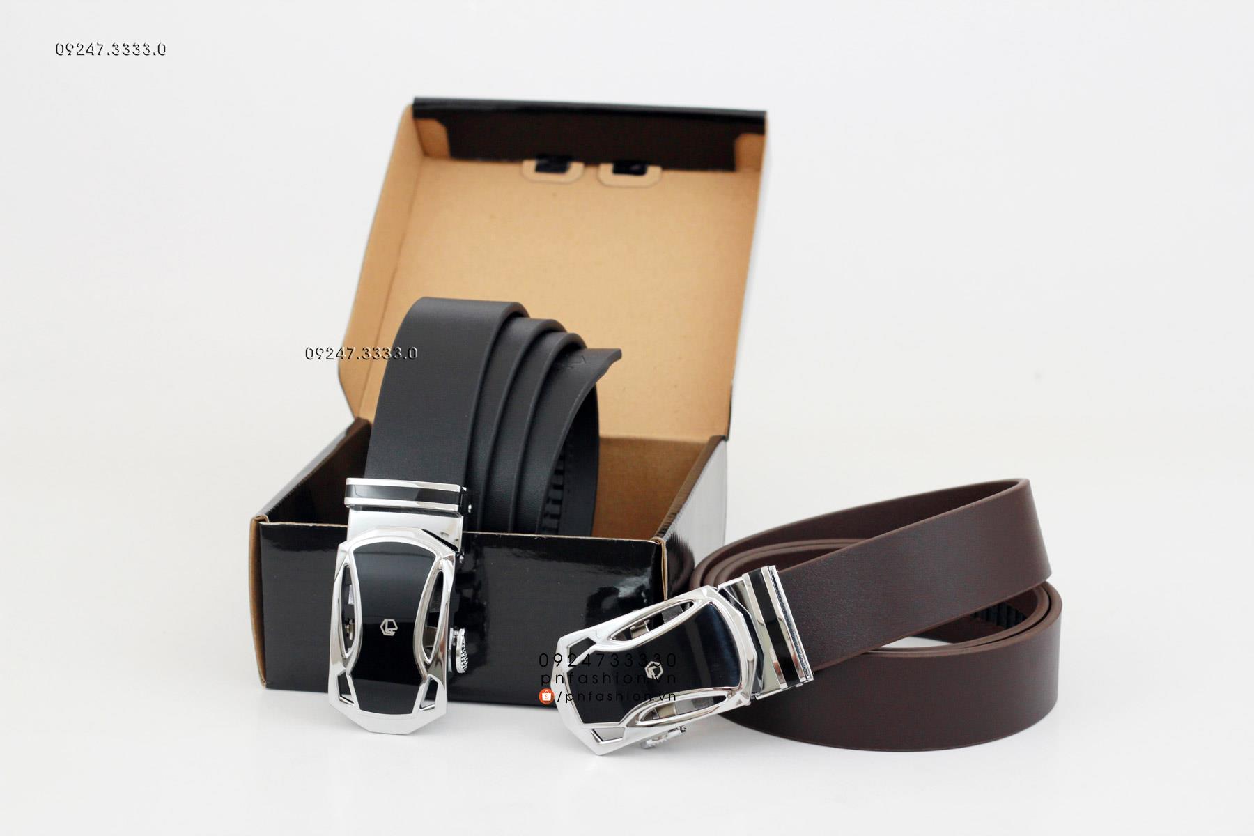 Thắt lưng nam da bò thật cao cấp - PNSM21TDN