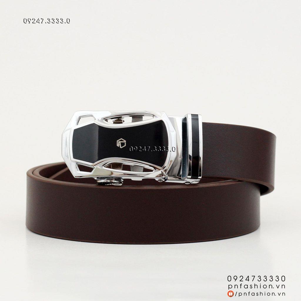 Thắt lưng nam da bò thật cao cấp - PNSM21TDN