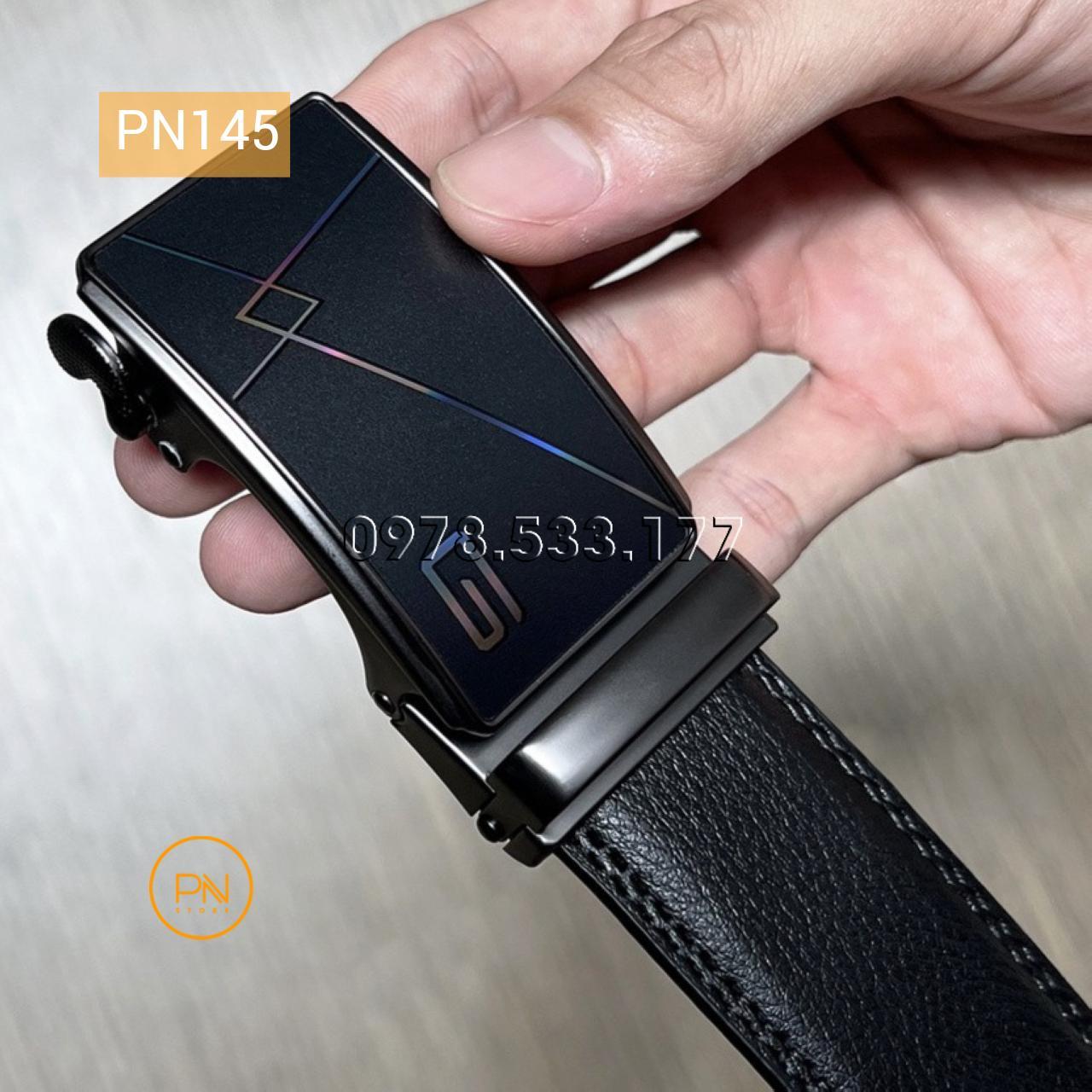 Thắt lưng nam da bò thật - PNP145D