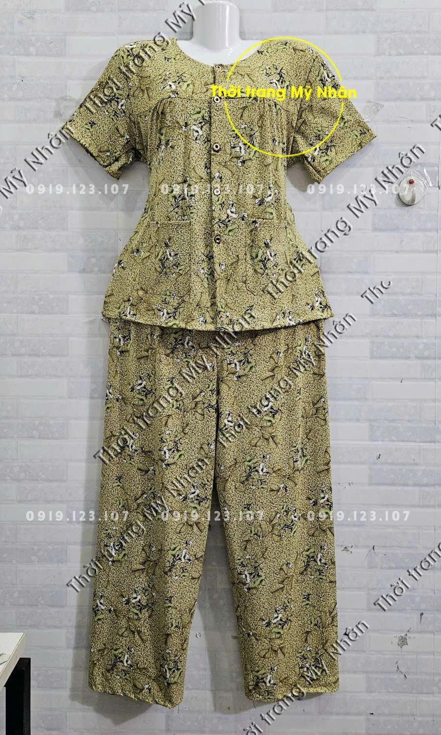 Thun lạnh cho bà tay ngắn size 1.2.3.4.5(40_77kg) vải mịn mát, co dãn