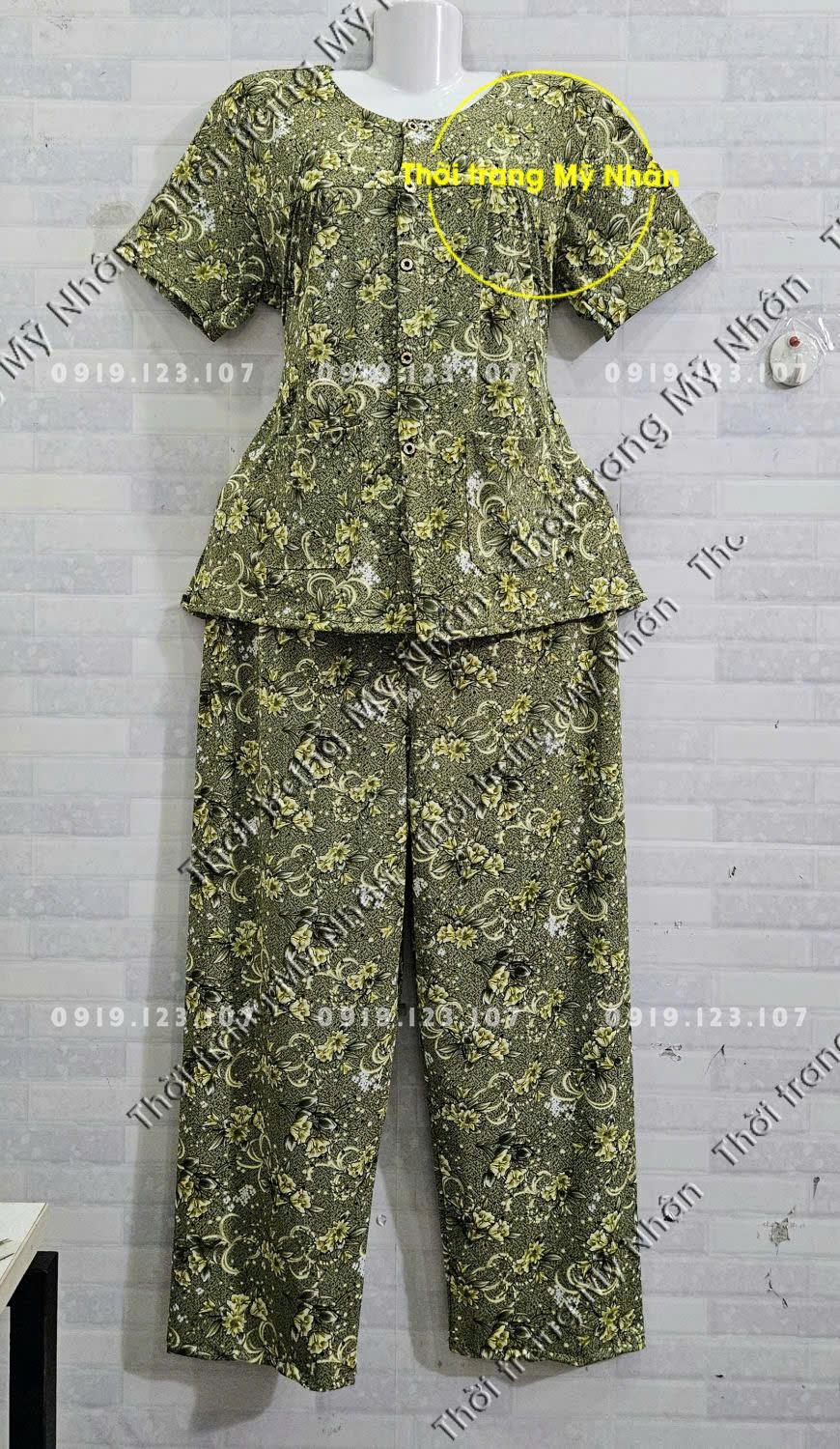 Thun lạnh cho bà tay ngắn size 1.2.3.4.5(40_77kg) vải mịn mát, co dãn