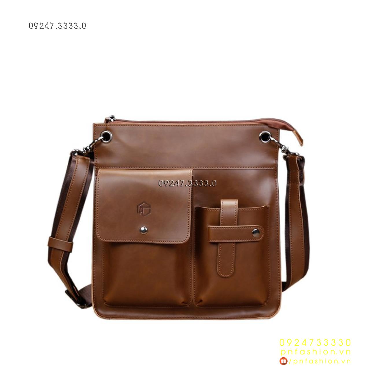 Túi đeo chéo nam cao cấp da thật - PN218250
