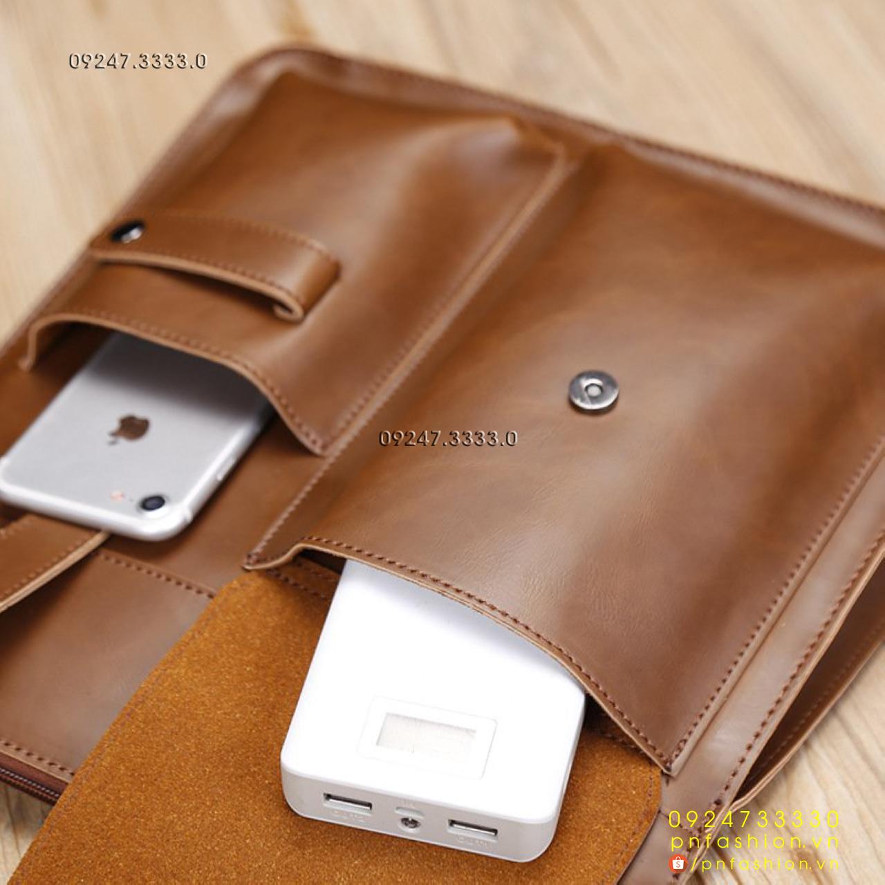 Túi đeo chéo nam cao cấp da thật - PN218250