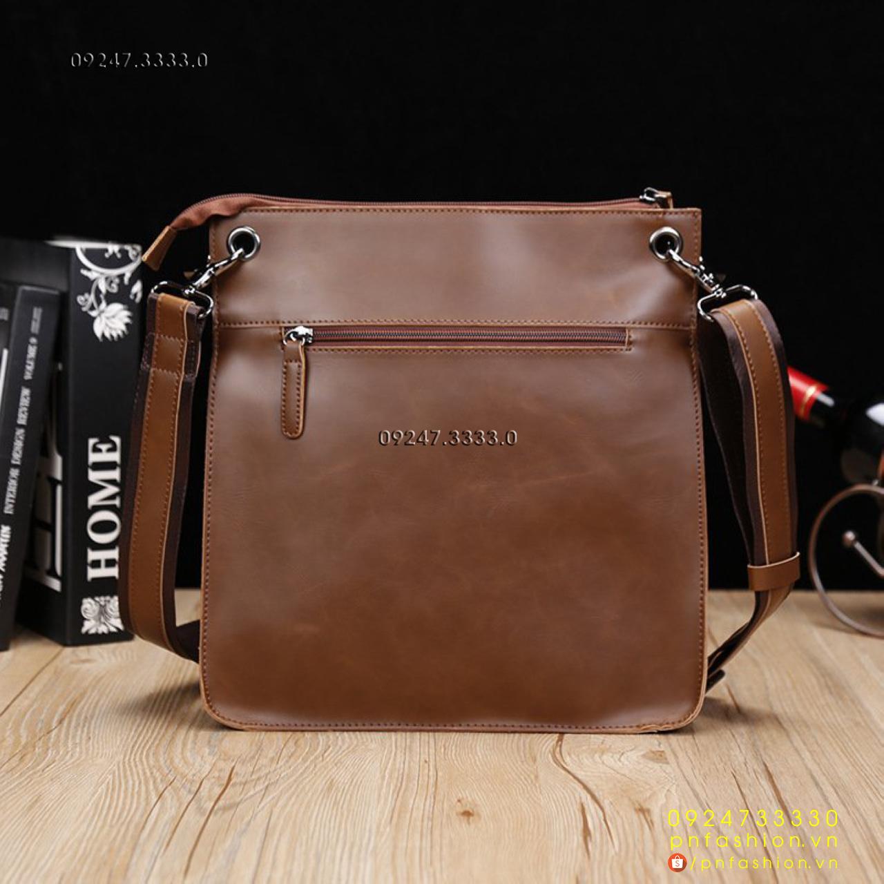 Túi đeo chéo nam cao cấp da thật - PN218250