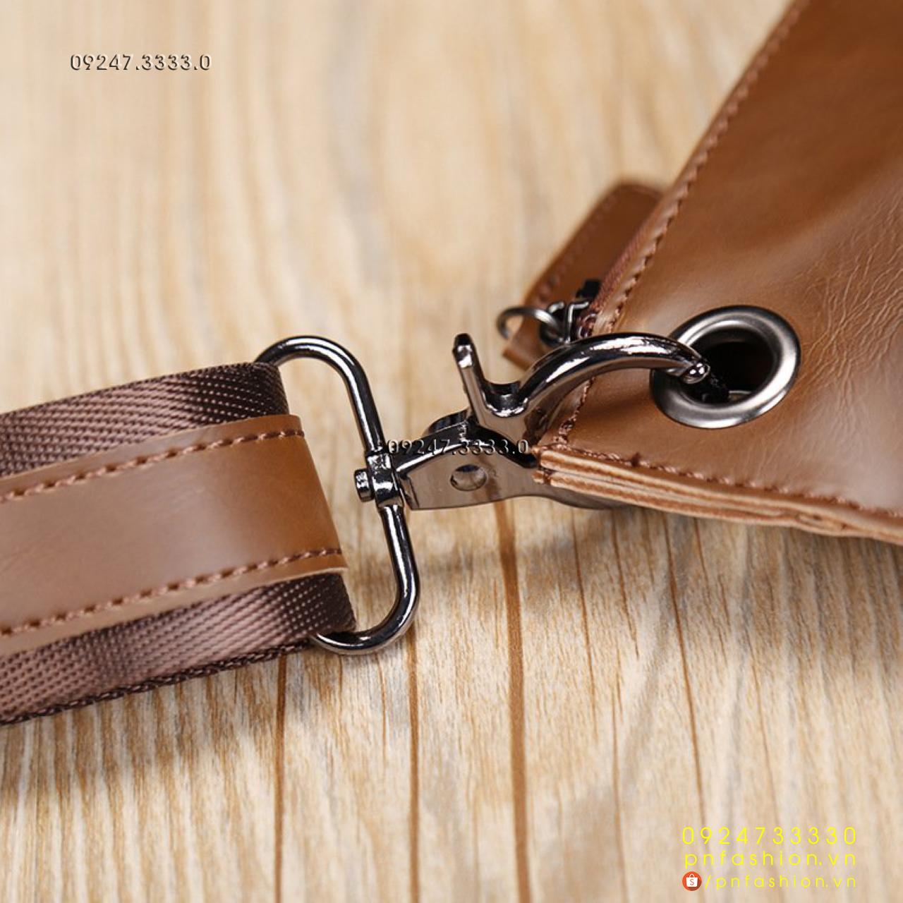 Túi đeo chéo nam cao cấp da thật - PN218250