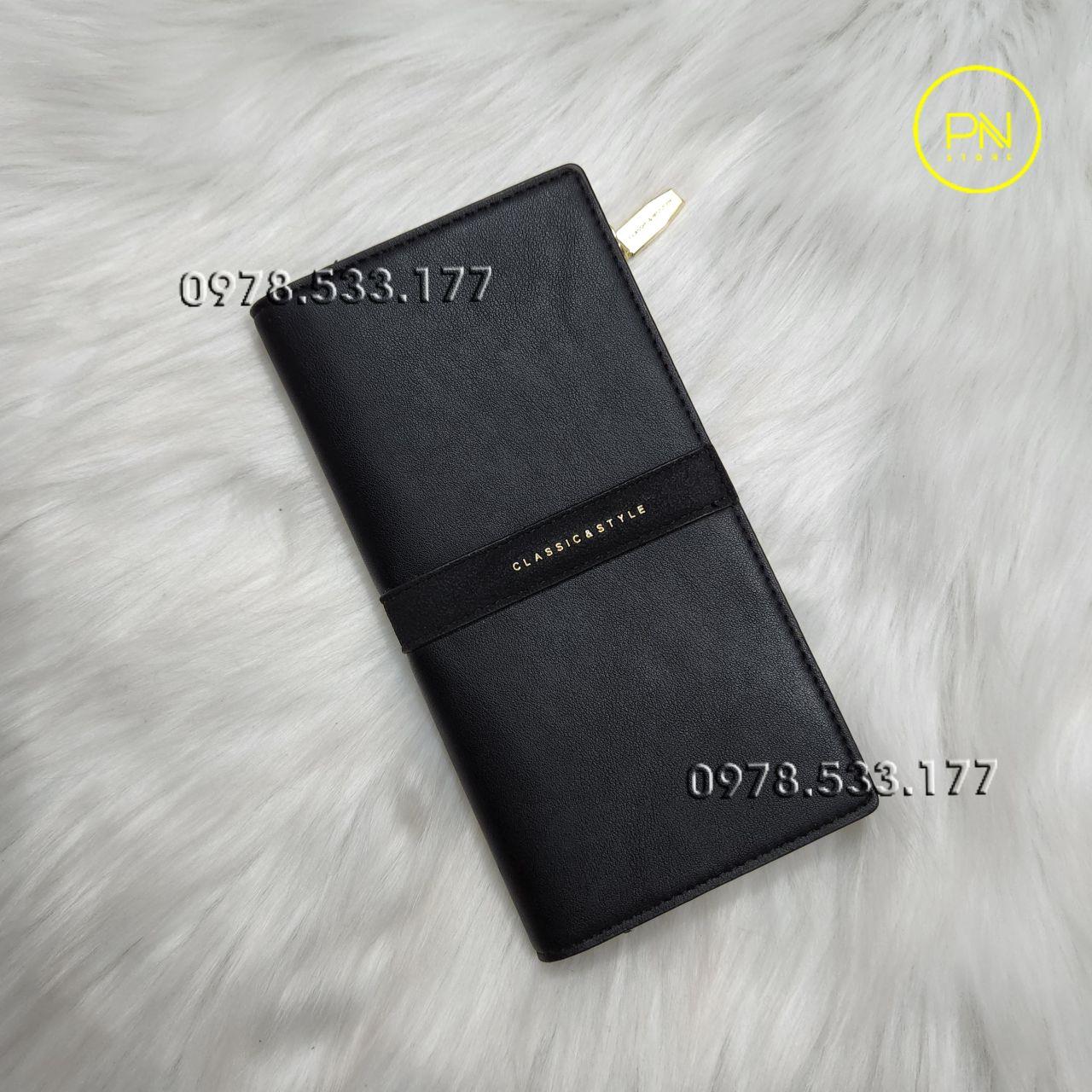 Ví cầm tay nữ công sở sang trọng classic - PN725