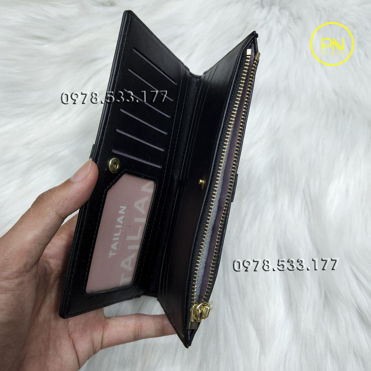 Ví cầm tay nữ công sở sang trọng classic - PN725