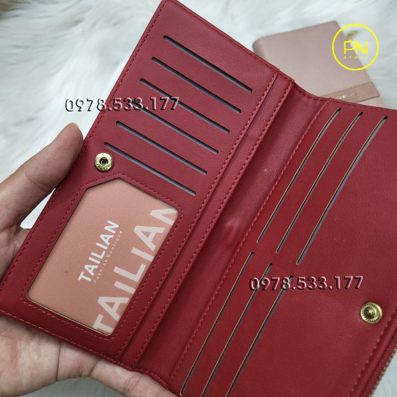 Ví cầm tay nữ công sở sang trọng classic - PN725