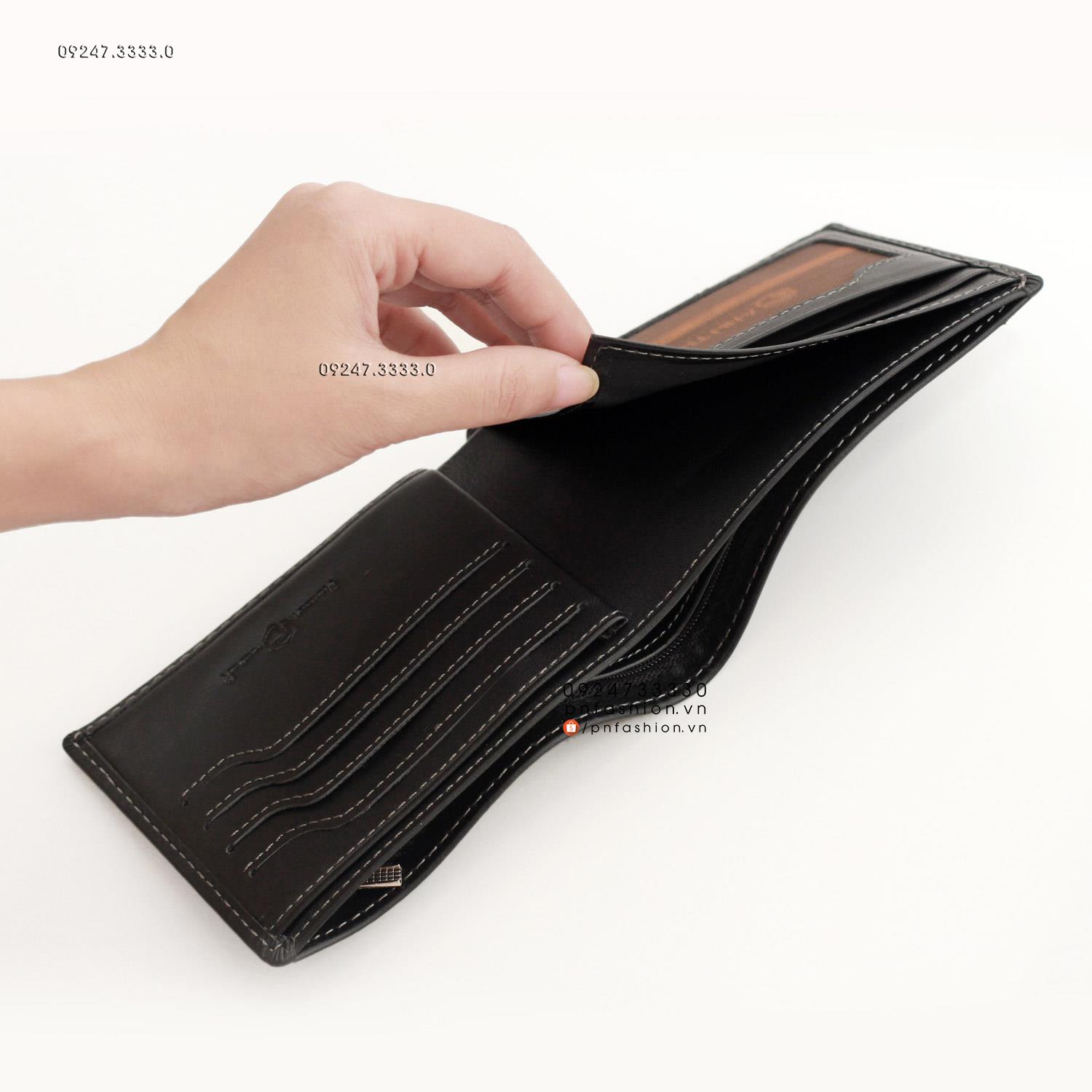 Ví nam ngang da bò cao cấp - PN065DNVB